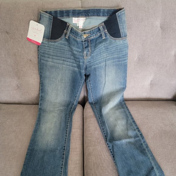 Isabel Maternity by Ingrid & Isabel Denim - Isabel Maternity Bootcut + Side Panel Sz 4/27 NWT